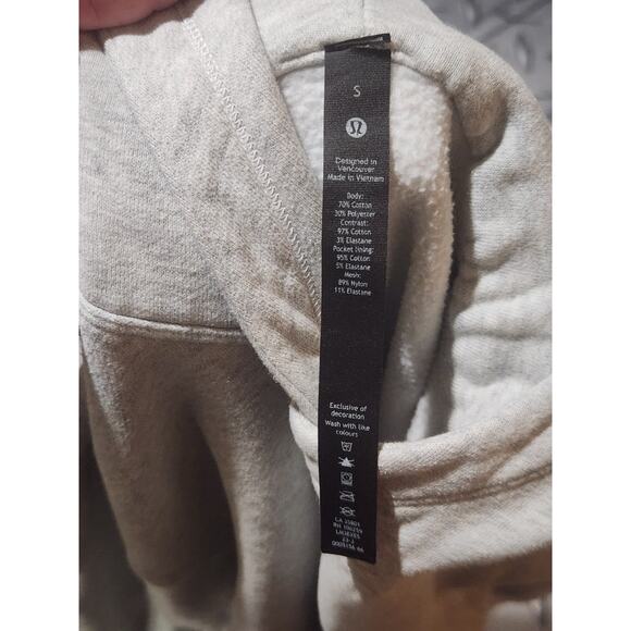 Lululemon Hoodie Size S Steady State Oversized Gray - Picture 7 of 7